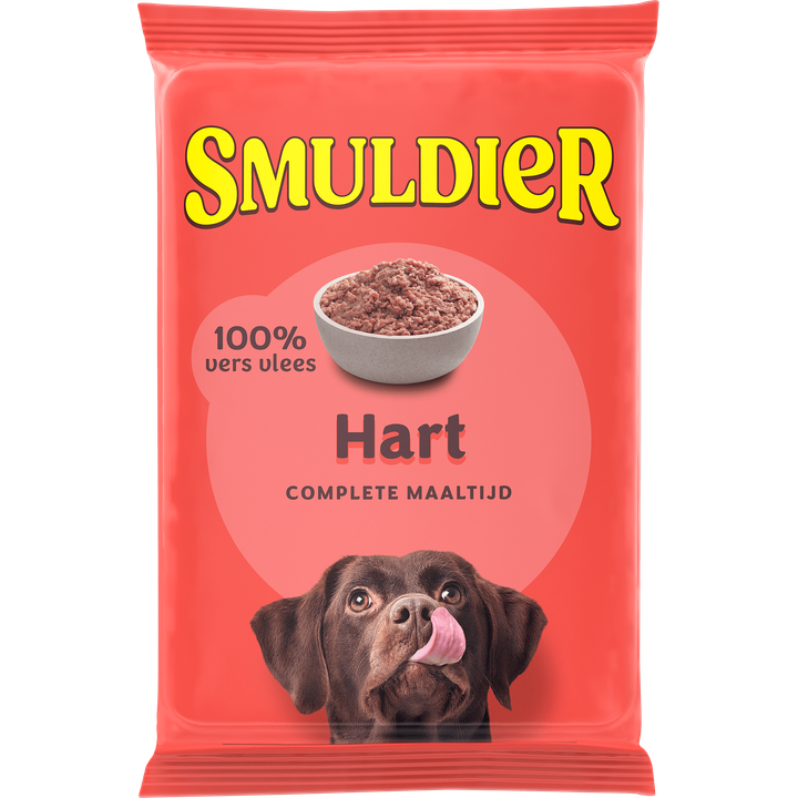 Smuldier Dierenvoeding Vriesvers Hart Compleet 400g