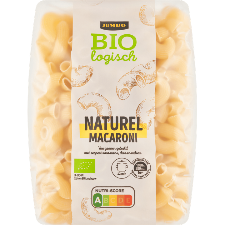 Jumbo Biologisch Naturel Macaroni 500 g