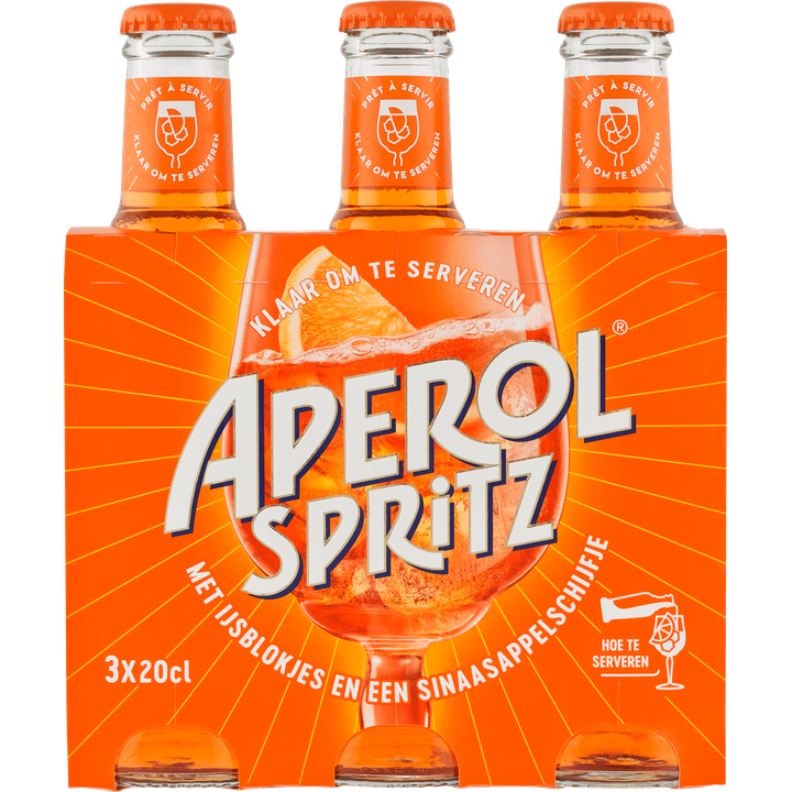 Aperol Spritz Ready to Drink 3 x 200ml
