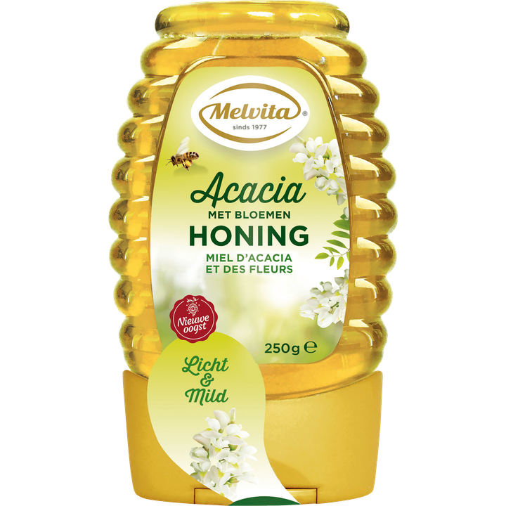 Melvita Acacia met Bloemen Honing Licht & Mild 250 g