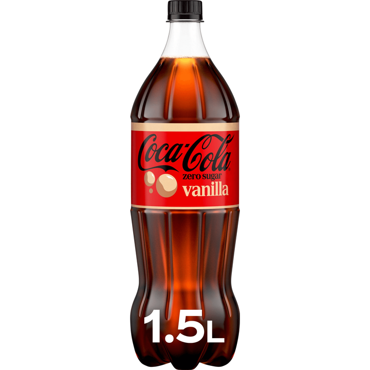 Coca-Cola Zero Sugar Vanilla Frisdrank 1,5 L
