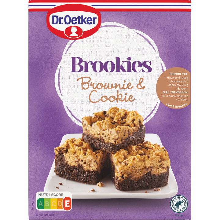 Dr. Oetker Brookies brownie & cookie mix 430 g