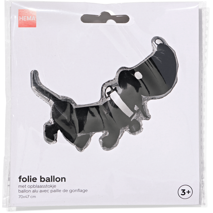 Folie Ballon Takkie met Opblaasstokje 3+