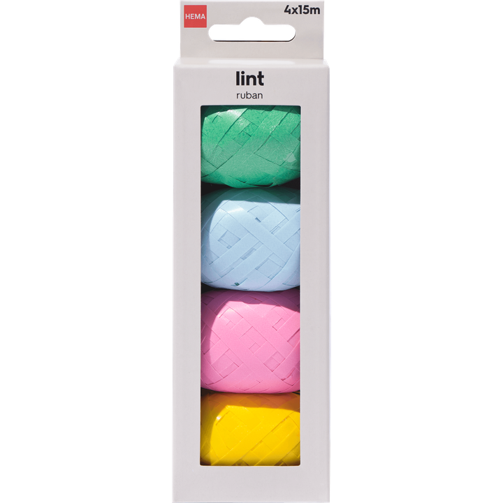 Lint Plastic 4 Stuks