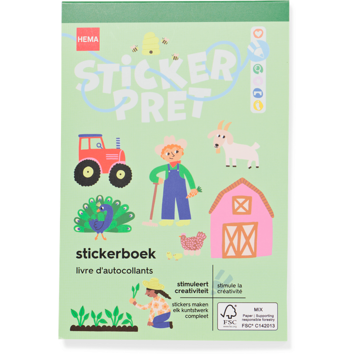 Stickerboekje Boerderij