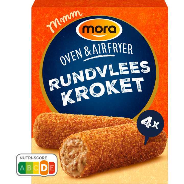 Mora Oven & Airfryer Rundvlees Kroketten 4 x 80 g