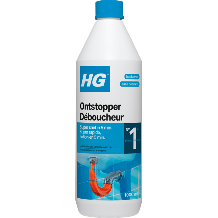 HG Vloeibare Ontstopper 1L