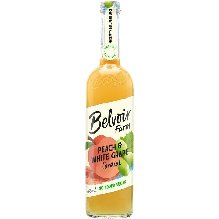 Belvoir Peach & White grape Cordial 500ML