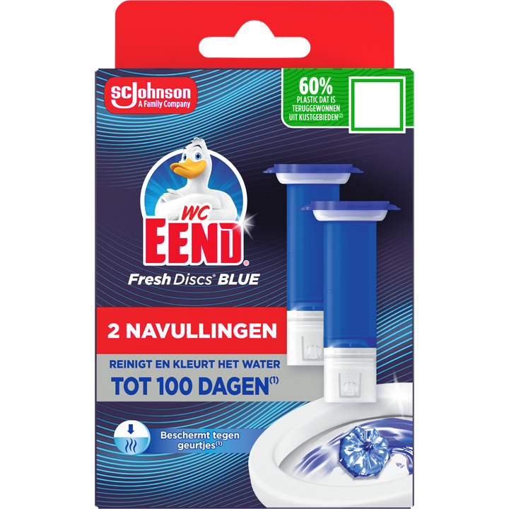 WC Eend Fresh Discs Blue 2 x 36 ml