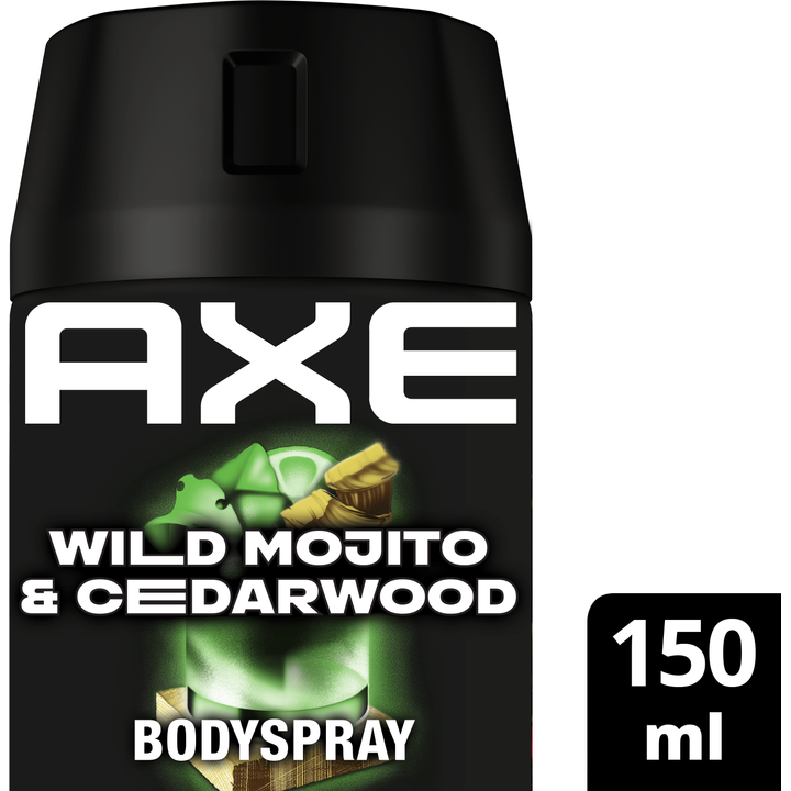 Axe Deodorant Bodyspray Wild Mojito & Cedarwood 150 ml