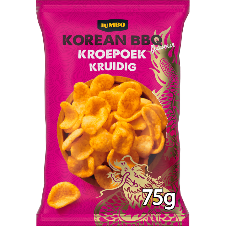 Jumbo Kroepoek Korean BBQ Smaak 75 g
