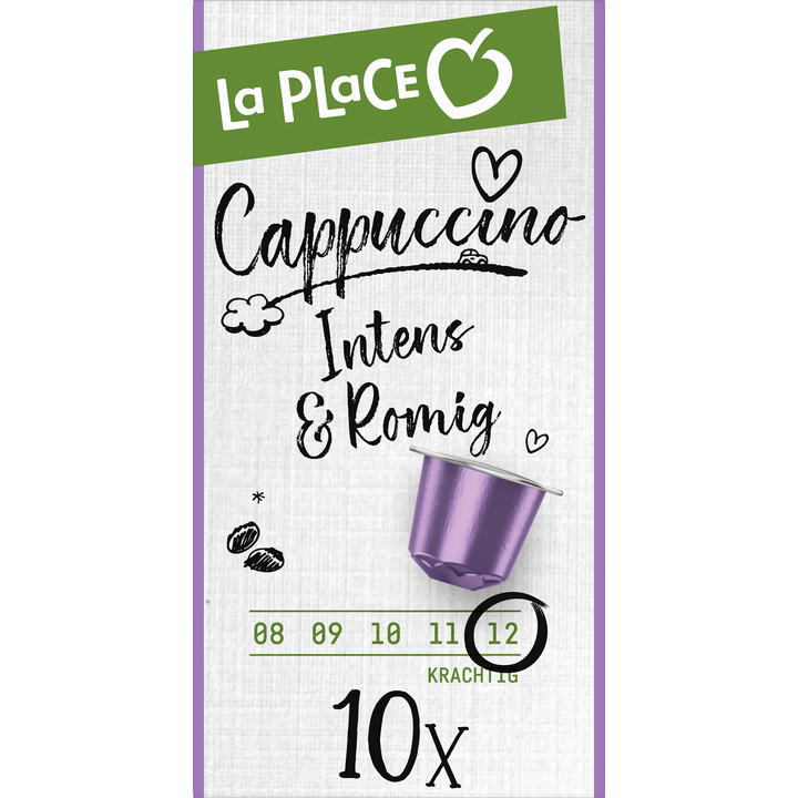 La Place Cappuccino Nespresso Koffiecups 10 Stuks