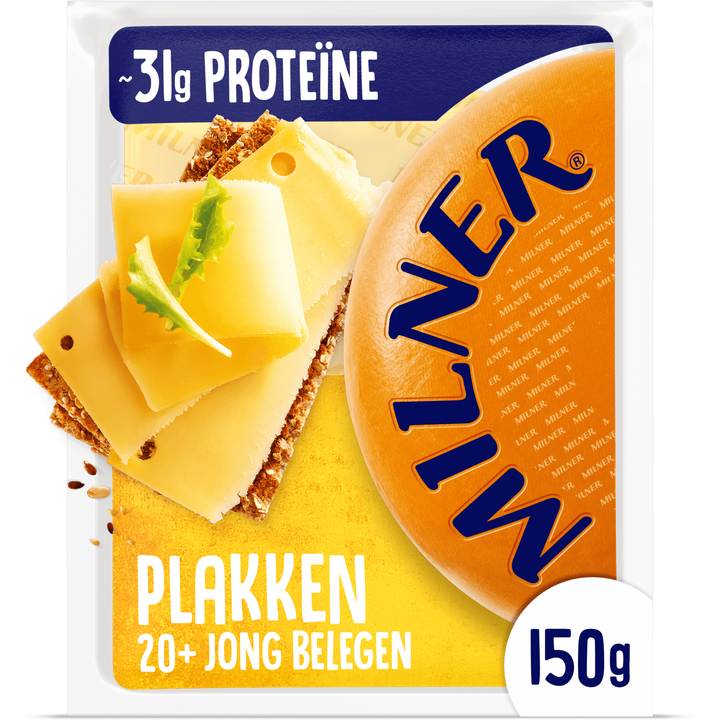 Milner Jong Belegen 20+ Kaas Plakken