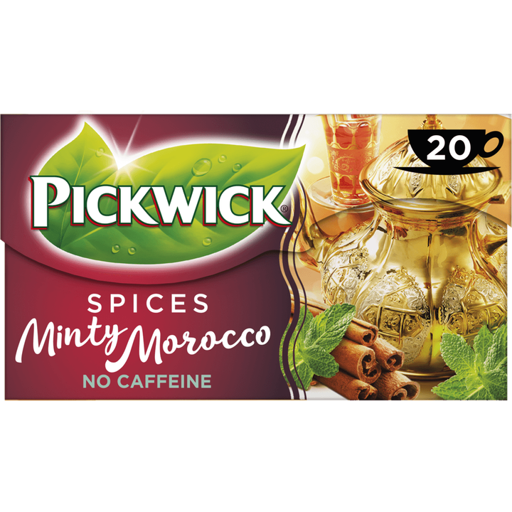 Pickwick Spices Minty Morocco Kruiden Thee 20 Stuks