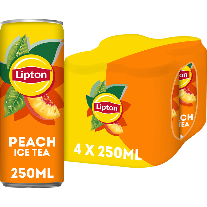 Lipton Ice Tea Peach 4 x 250 ml