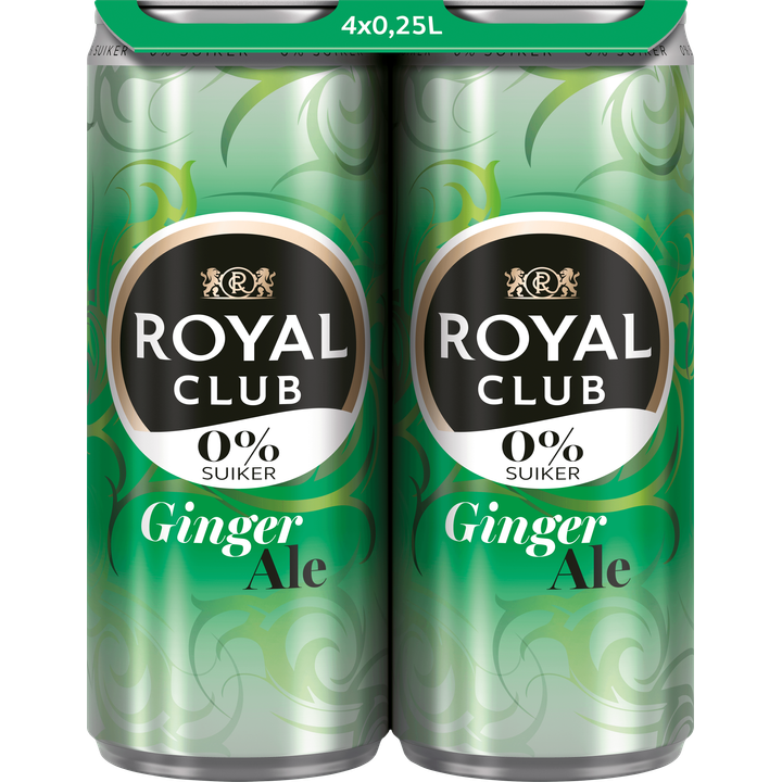 Royal Club Ginger Ale 0% 4 x 250ML