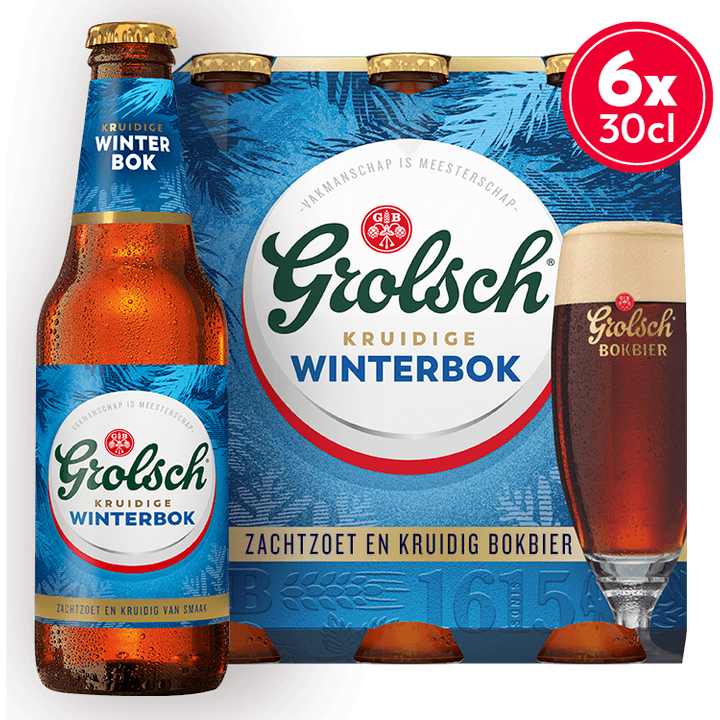 Grolsch Winterbok 6x300ML
