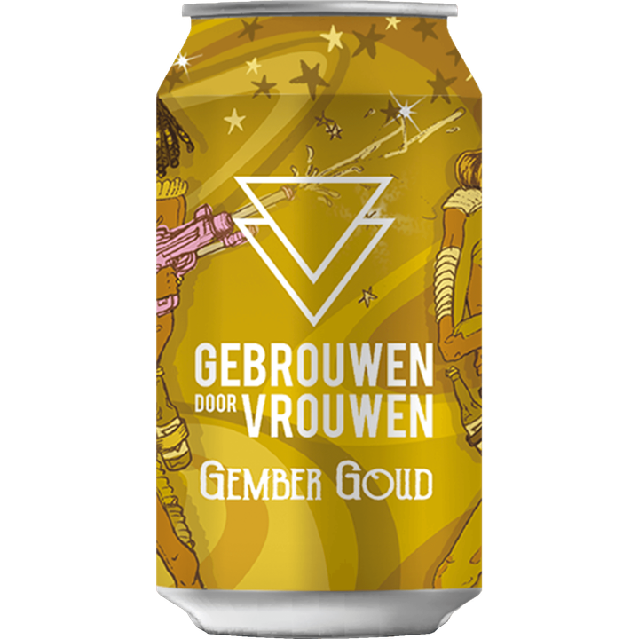 Gebrouwen Door Vrouwen Gember Goud 330ML