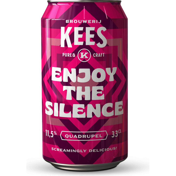 Enjoy the Silence - Quadrupel - Blik - 330ML