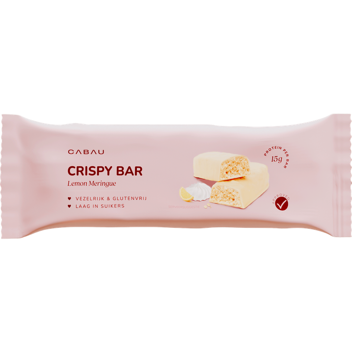 Cabau Lifestyle Crispy Bars Lemon Meringue 1 Stuk