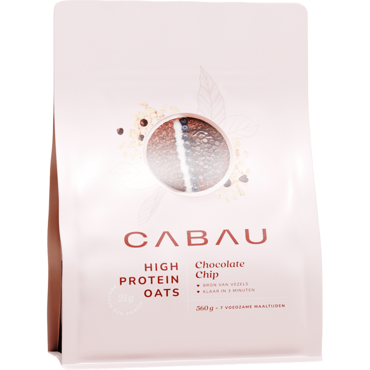 Cabau Lifestyle  High Protein Oats Chocolade Chip 525g