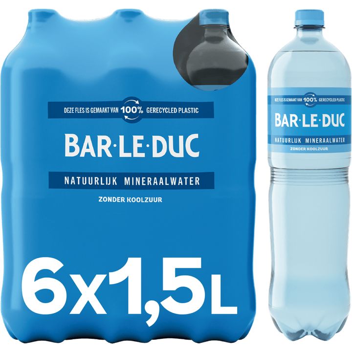 Bar-Le-Duc Mineraalwater Koolzuurvrij Fles 6 x 1,5L