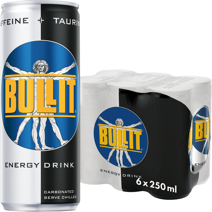 Bullit Energy Drink 6 x 250 ml