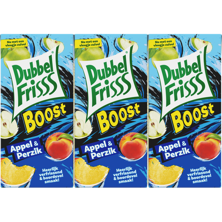 Boost Appel - Perzik 6-pack 0,2L