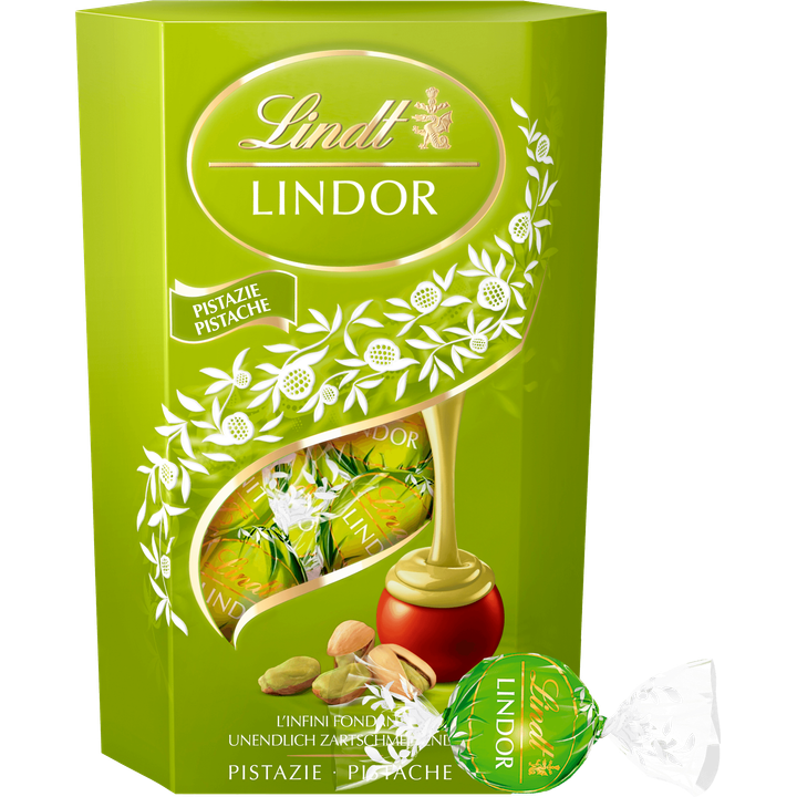 Lindt Lindor Cornet Pistachio 200g