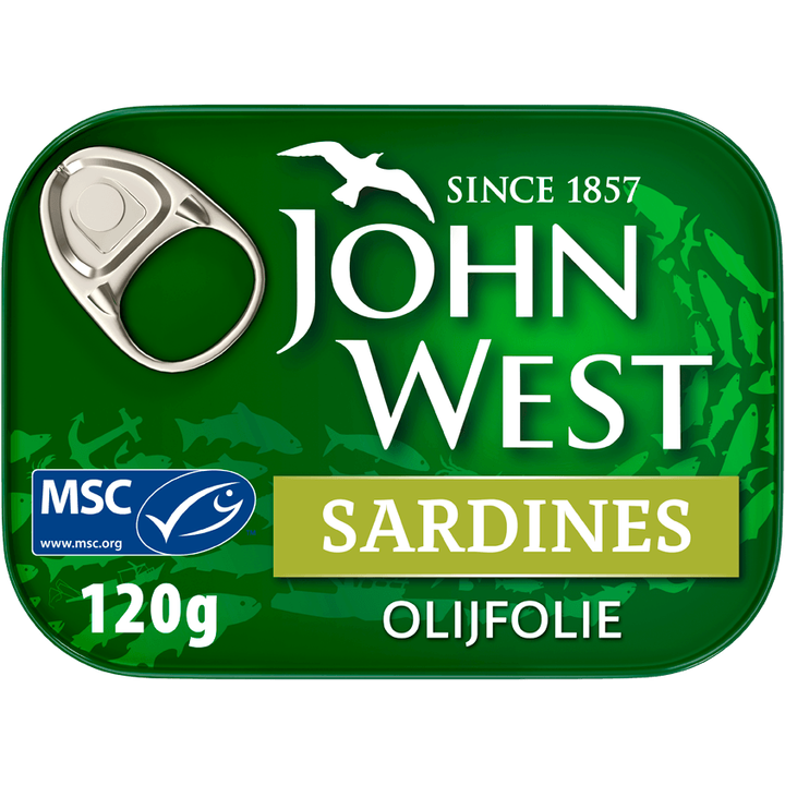 John West Sardines in Olijfolie 120g