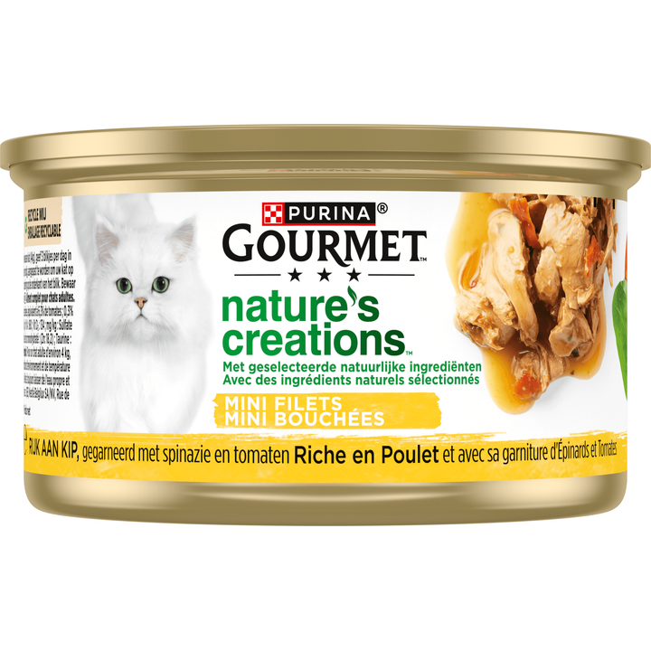 Gourmet Nature's Creations Kattenvoer nat met Kip