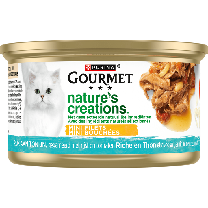 Gourmet Nature's Creations Kattenvoer nat met Tonijn