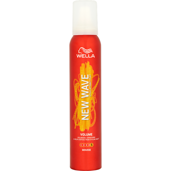 Wella New Wave Volume Haarmousse 200 ml