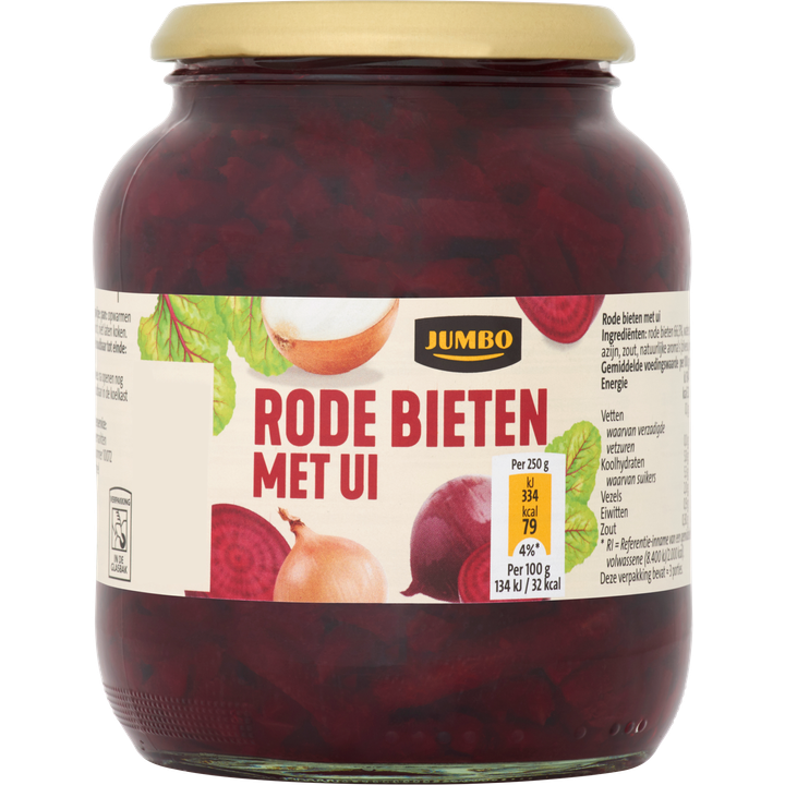 Rode Bieten met Ui