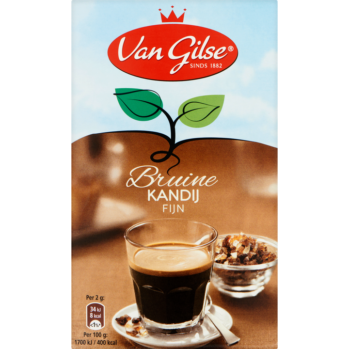 Van Gilse Bruine Kandij Fijn 500 g