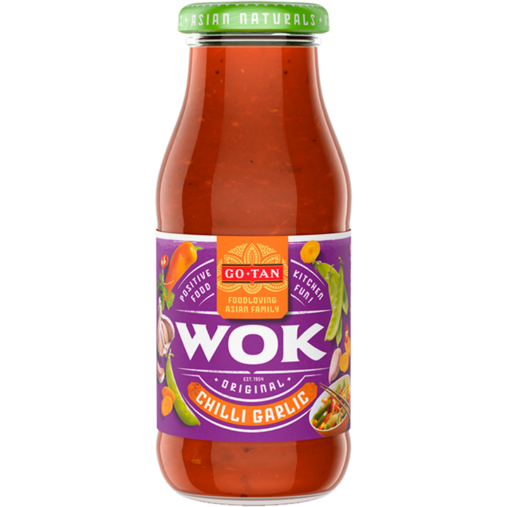 Go-Tan Wok Original Chilli Garlic 240 ml