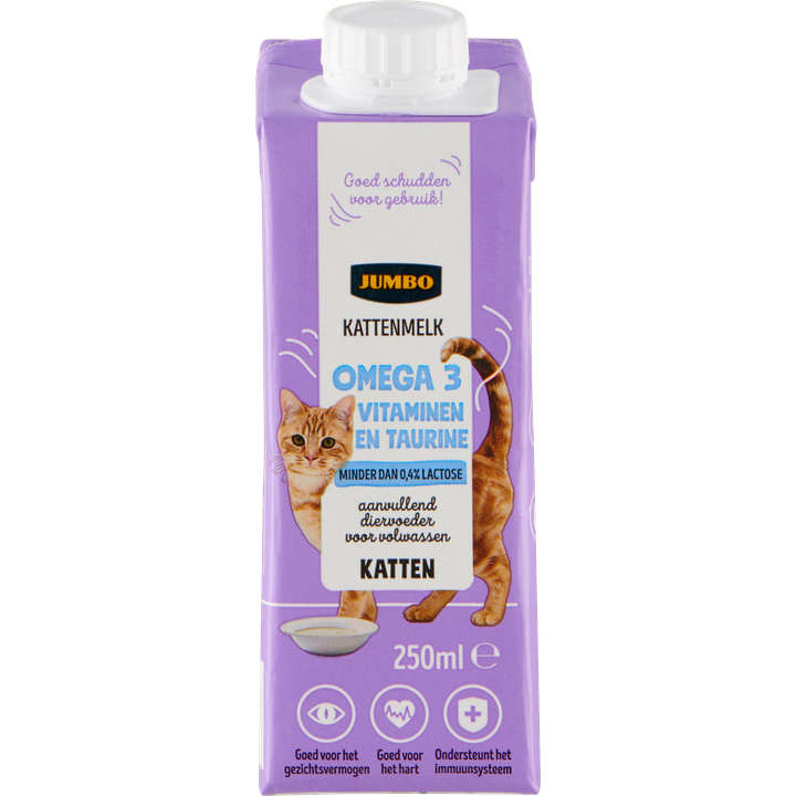 Kattenmelk met Omega 3 250ML