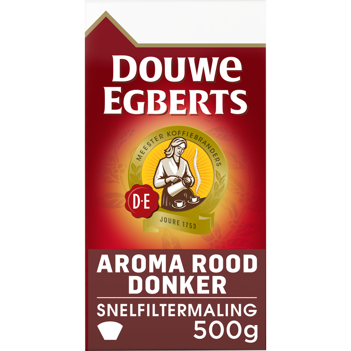 Douwe Egberts Aroma Rood Donker Filterkoffie 500 g