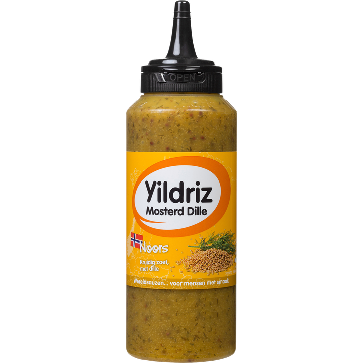 Yildriz Noorse Mosterd Dille Saus  265ml