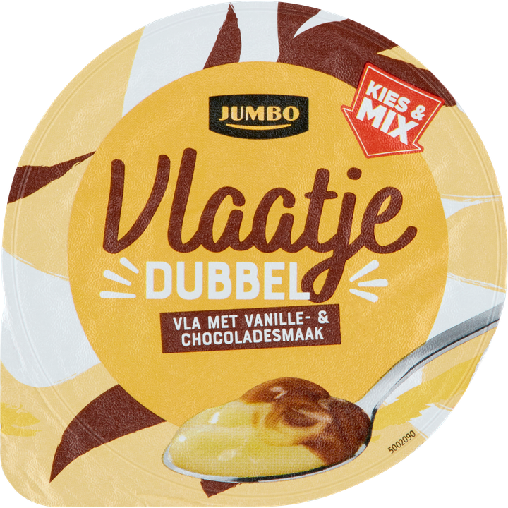 Jumbo Vlaatje met Vanille- & Chocoladesmaak 200 g