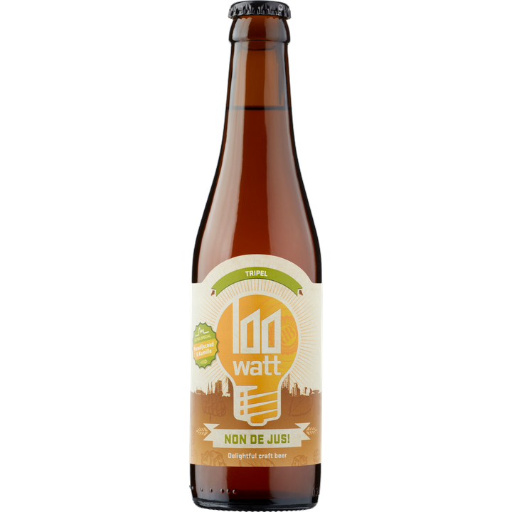 100 Watt - Non de Jus! Tripel - Fles - 330ML