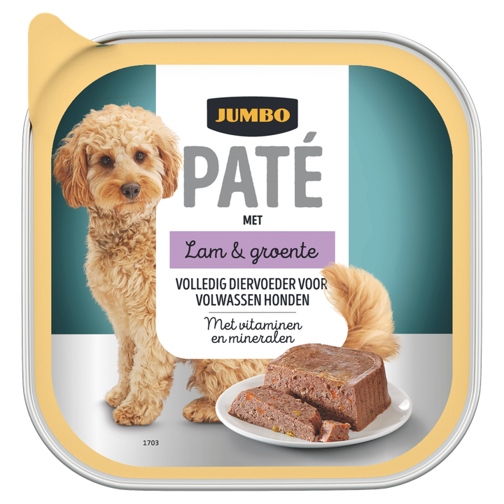 Hond Paté met Lam & Groente