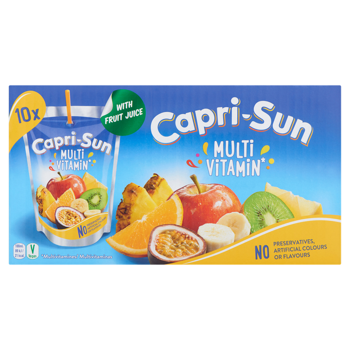 Capri-Sun Multivitamin 200 ml Pouch 10-Pack