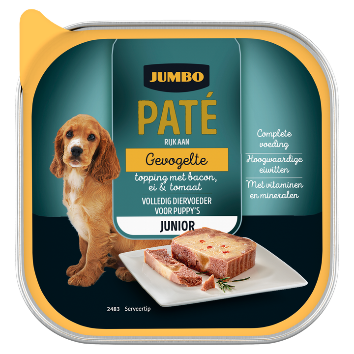 Hond Paté met Gevogelte Junior