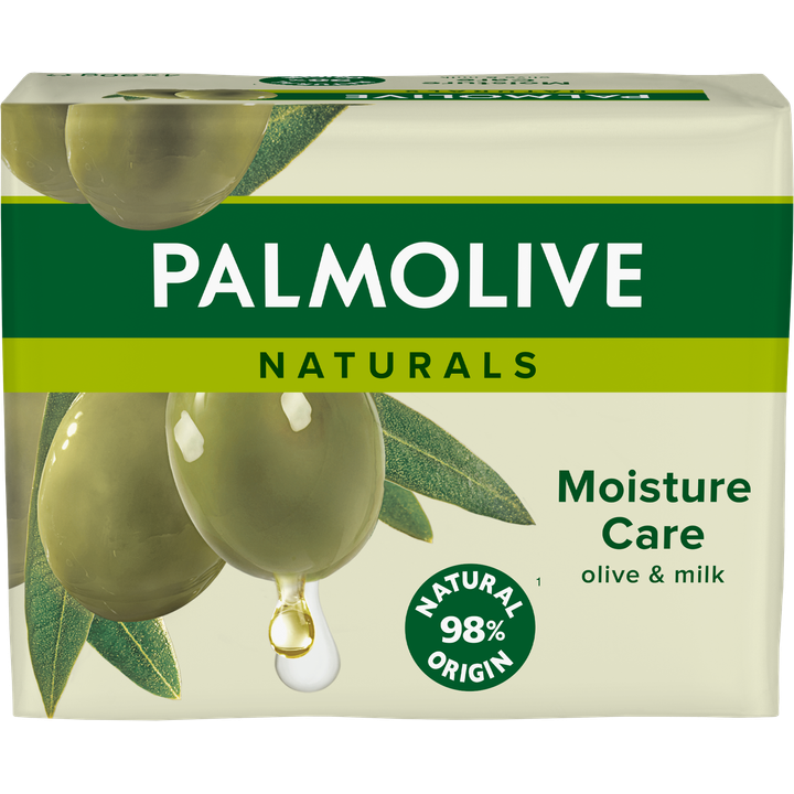 Palmolive Naturals Moisture Care Melk en Olijf Blokzeep 4x90g