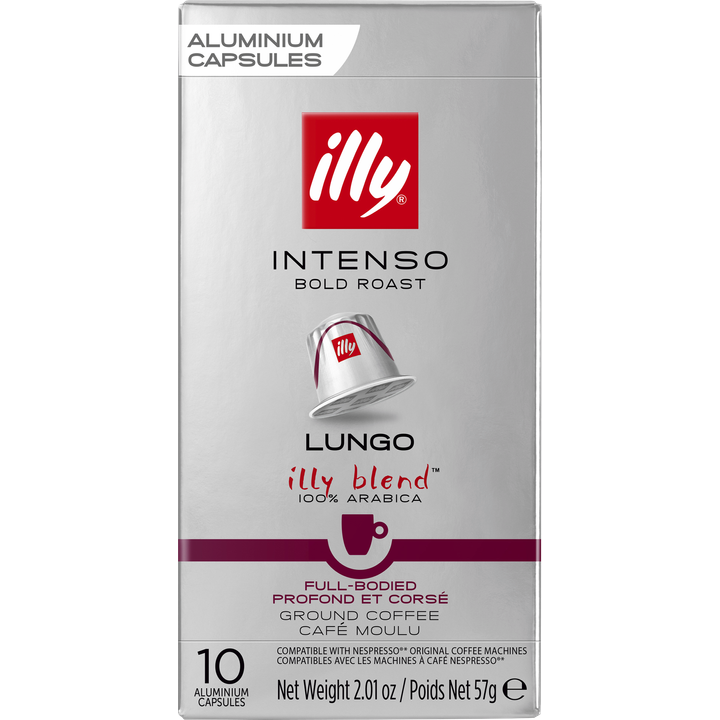 illy Lungo Intenso Koffiecups 10 Stuks
