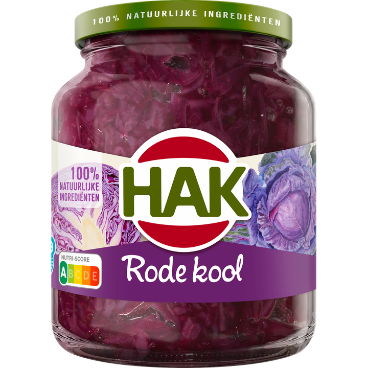 Hak Rode Kool 355 g