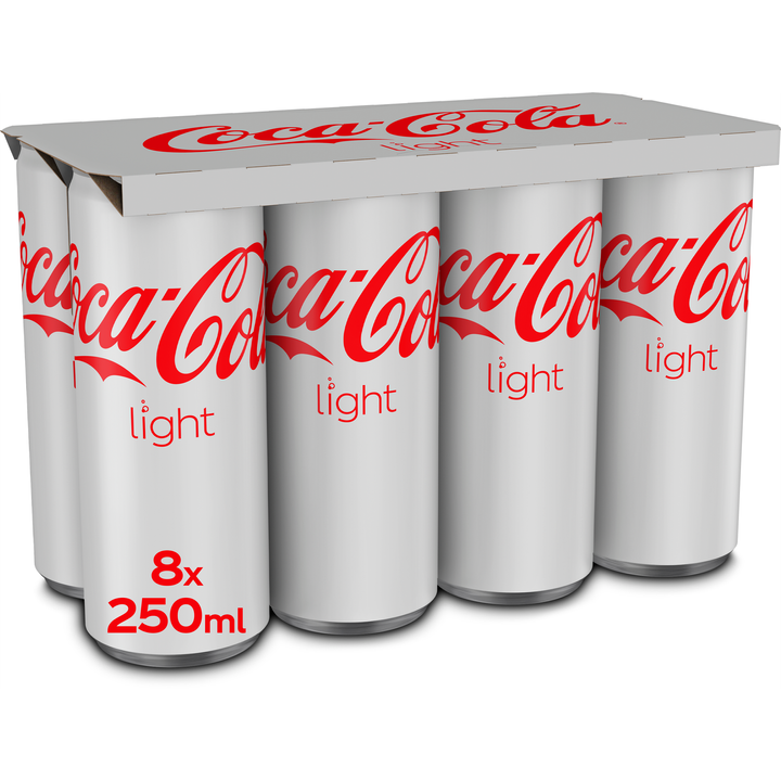 Coca-Cola Light 8 x 250 ml