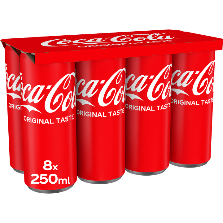 Coca-Cola Original Taste 8 x 250 ml