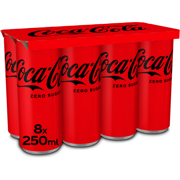Coca-Cola Zero Sugar 8 x 250 ml